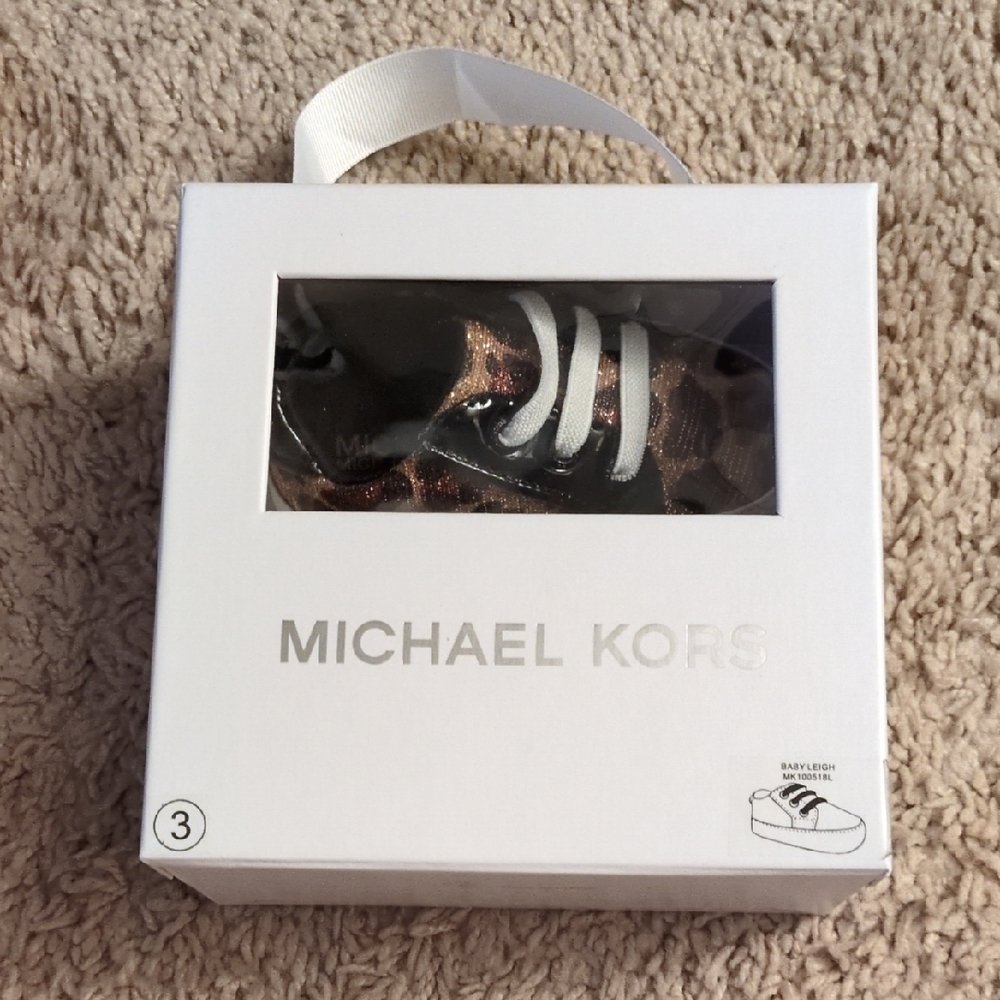 Michael Kors Brown and Black Sneakers